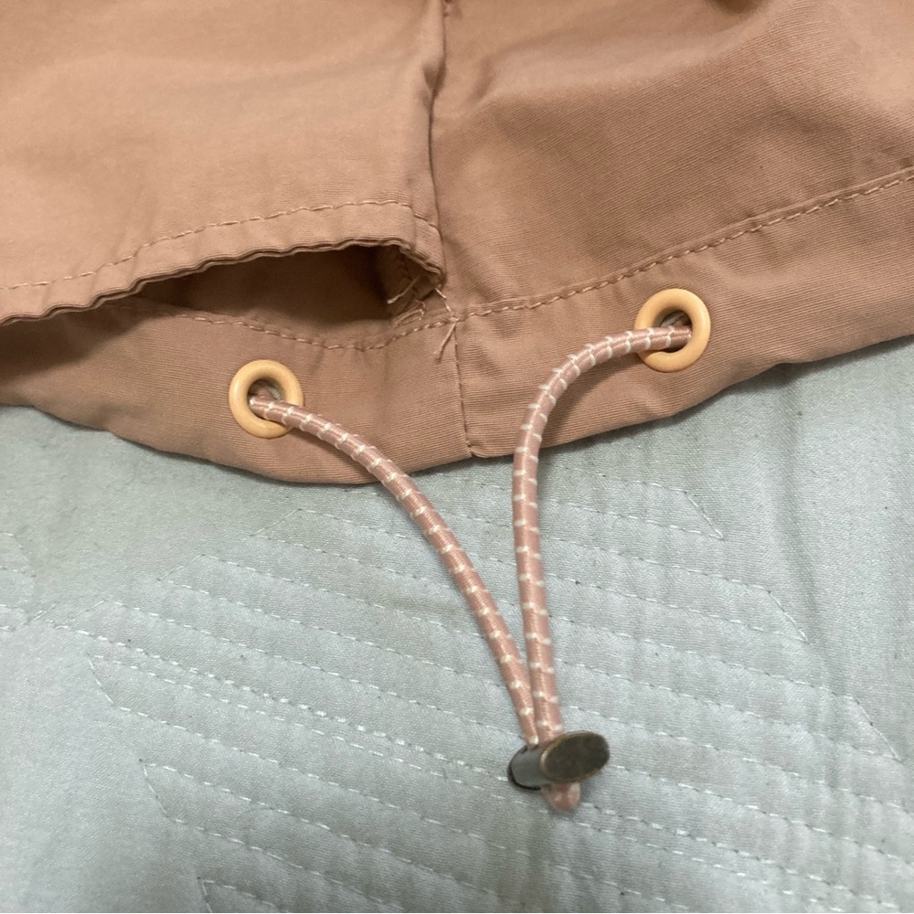 FAHERTY Women Jacket Anorak Hood Lightweight Zip Big pocket Coat Core Sz XL - Picture 11 of 16